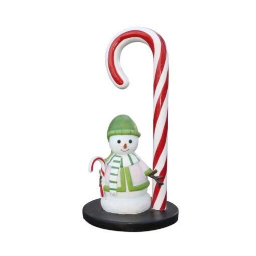 CANDY CANE SNOWMAN MINI JR S-182