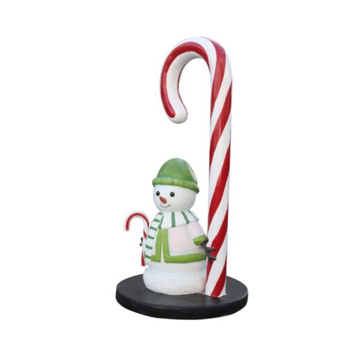 CANDY CANE SNOWMAN MINI JR S-182 - Image 3