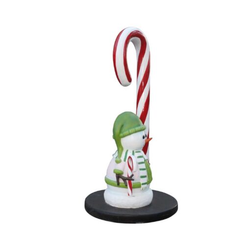 CANDY CANE SNOWMAN MINI JR S-182 - Image 5