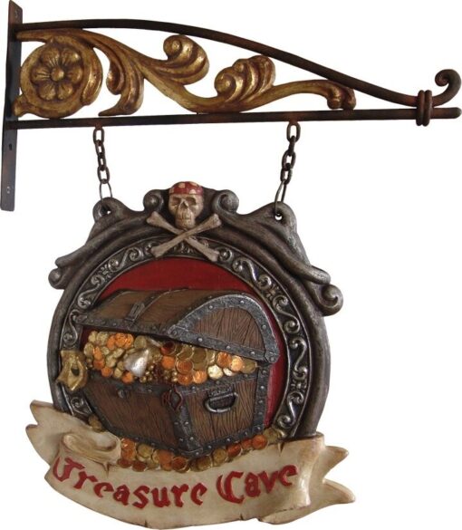 SIGN TREASURE CAVE JR R-103