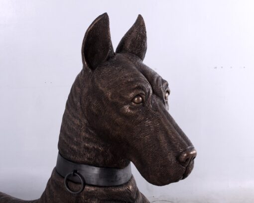 GREAT DANE LOOKING RIGHT BRONZE JR 140047 - Image 4