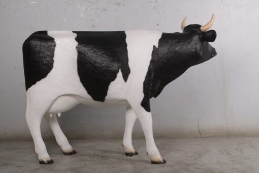COW HEAD UP AND HORNS 3/4 SIZE FRESIAN JR 190047 - Image 6
