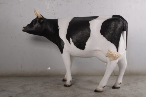 COW HEAD UP AND HORNS 3/4 SIZE FRESIAN JR 190047 - Image 2