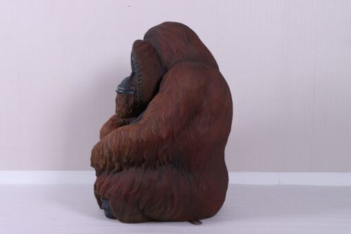 ORANGUTAN SITTING -3FT JR 220041 - Image 4