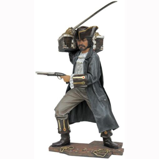 PIRATE BUCCANEER WITH TREASURE CHEST JR 2495