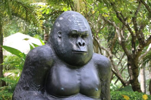 SILVERBACK GORILLA SITTING JR 200037 - Image 3