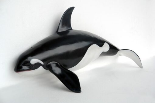 ORCA WHALE SMALL (HALF) WALL DÉCOR JR 2543