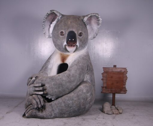 CUDDLE THE KOALA WITH SIGN BOARD JR 150023 - Image 5
