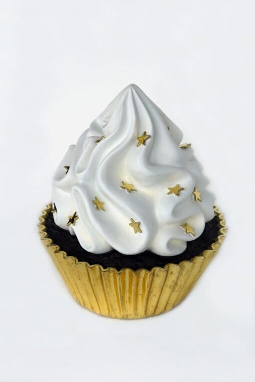CUPCAKE WITH GOLD LEAF CUP JR 2829