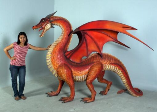 DRAGON STANDING ALL FOURS JR 100043