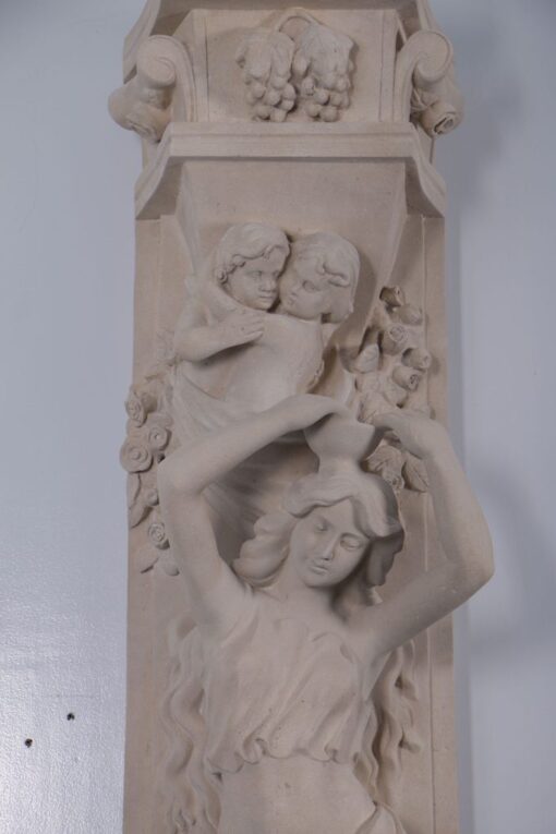 ROMAN GIRL WITH BOWL PILASTER JR 190154 - Image 2