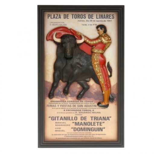 BULLFIGHTER AND BULL JR 2764