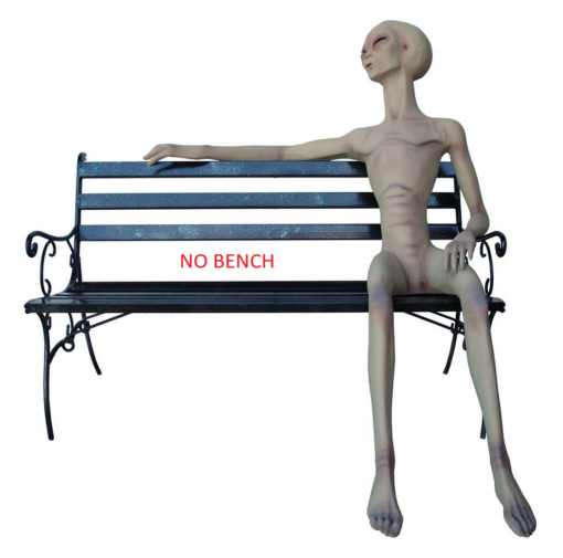 ALIEN SITTING JR 3069 NO BENCH