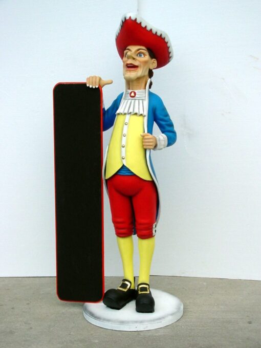 FUNNY BUTLER WITH MENU 5.5FT JR 1871