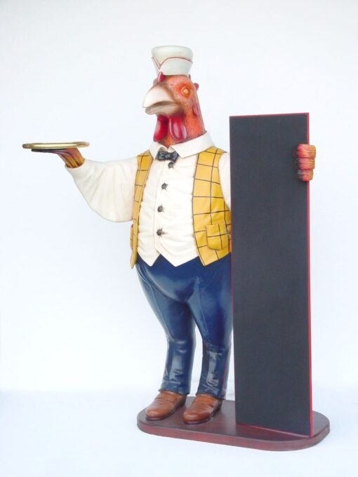 ROOSTER WITH MENU BOARD JR 2217