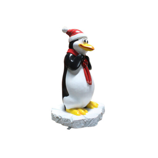 FUNNY PENGUIN KID WITH SNOW BASE C-209 - Image 3