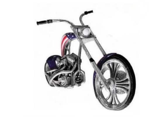 CHOPPER WALL DÉCOR JR CR1200