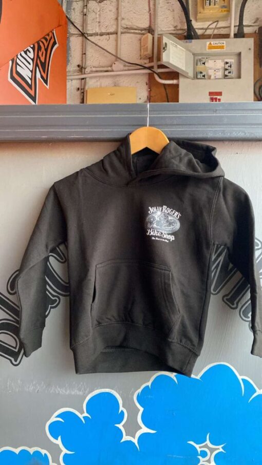 'JOLLY CLASSIC' CHILDREN'S BLACK HOODIE- BSM-CHOOD002