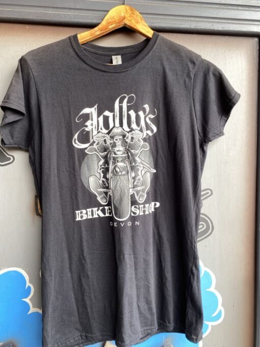 'JOLLY PIRATE BIKER' T-SHIRT - large front logo - BSM-TS001