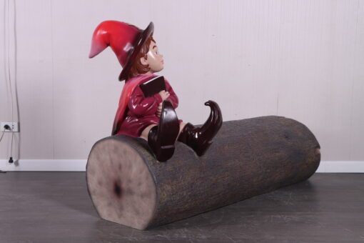 WITCH ON TREE TRUNK JR 230114 - Image 4