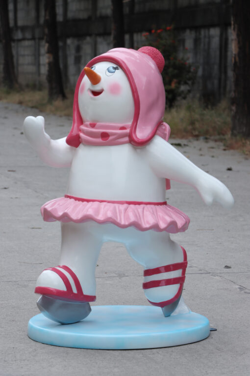SKATING SNOWMAN - GIRL JR 240241