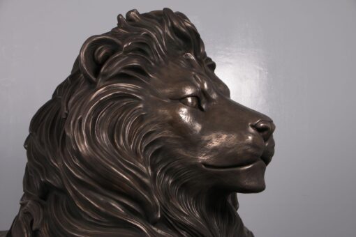 MAJESTIC BRONZE CASTLE LION JR 190170B - Image 3