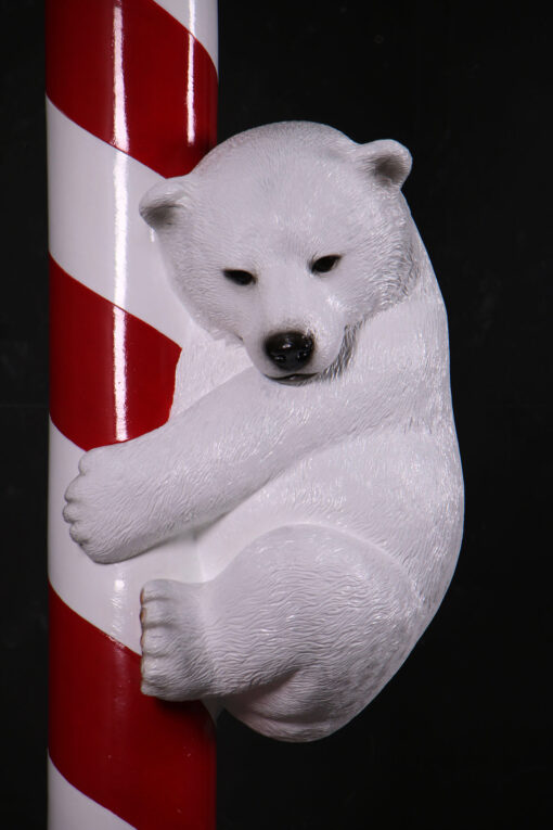 CANDY CANE WITH POLAR BEAR CUBS JR 250046 - Image 6