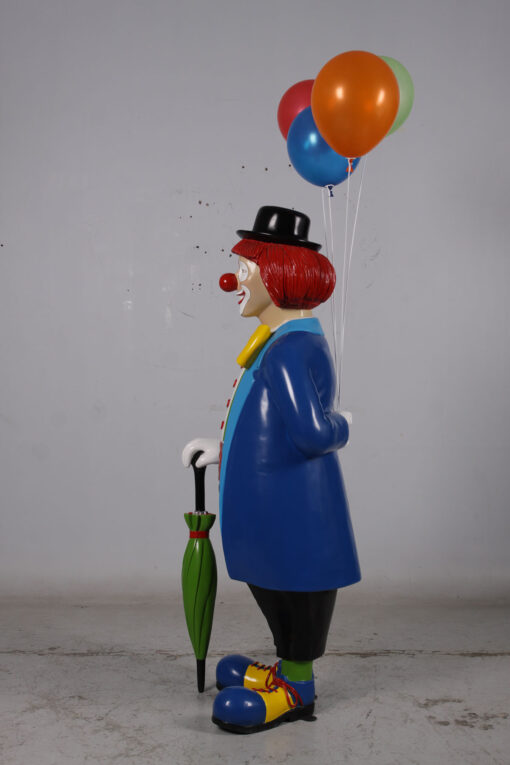 CLOWN WITH UMBRELLA AND BALLOONS JR 180169 - Image 5
