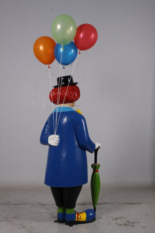 CLOWN WITH UMBRELLA AND BALLOONS JR 180169 - Image 9